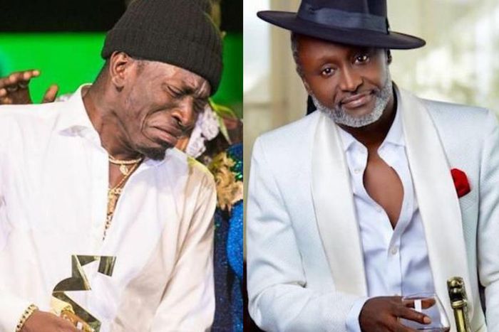 Shatta Wale and Reggie Rockstone