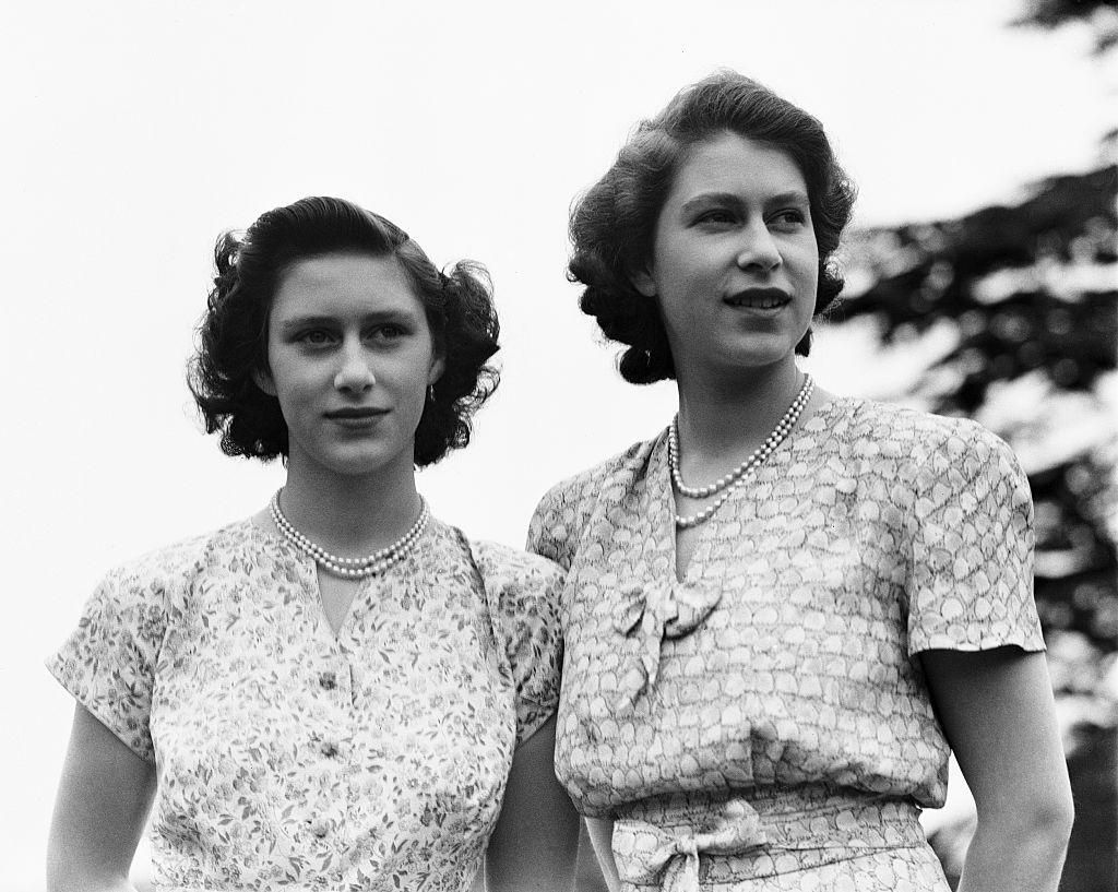 Princess Margaret and Queen Elizabeth II