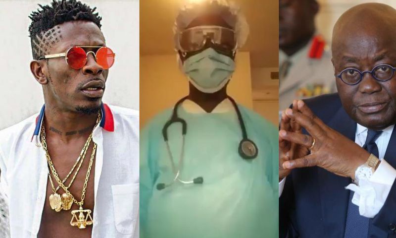 Shatta Wale, Doctor, Nana Addo
