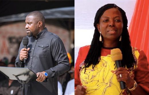 John Dumelo and Lydia Alhassan