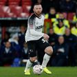 Landmark game - Wayne Rooney marked his 500th appearance in English league football with a goal for Derby