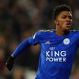Match-winner Leicester's Demarai Gray celebrates his decisive goal in a 2-1 win at West Ham