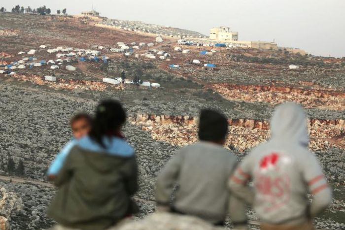 Antonio Guterres said civilians were being 'trapped in war-torn enclaves' and called for greater protection