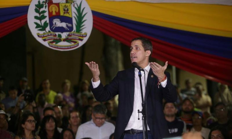 Juan Guaido, speaking at a rally on February 11, returned to Venezuela with renewed vigor and the belief he can fire up street protests once again