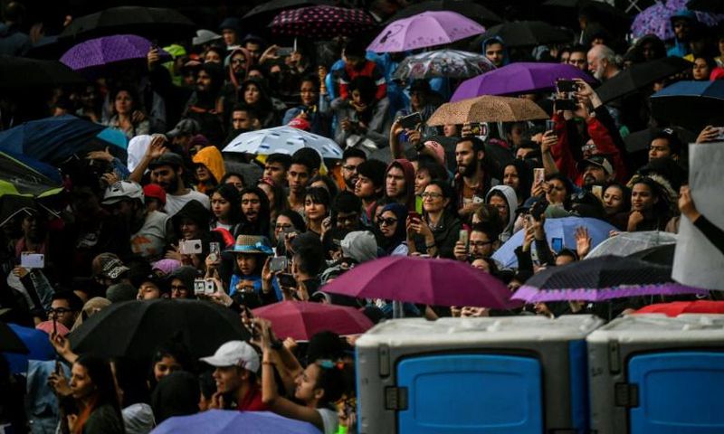 A sea of protesters quickly took over the center and north of Colombia's capital Bogota, pushing for changes in conservative President Ivan Duque's agenda