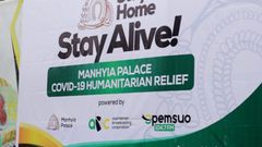 Otumfuo launches COVID-19 fund to support vulnerable people in Kumasi