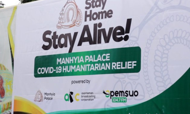 Otumfuo launches COVID-19 fund to support vulnerable people in Kumasi
