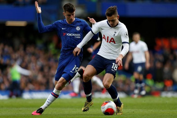 Chelsea boss Frank Lampard claimed Tottenham's Giovani Lo Celso should have been sent off