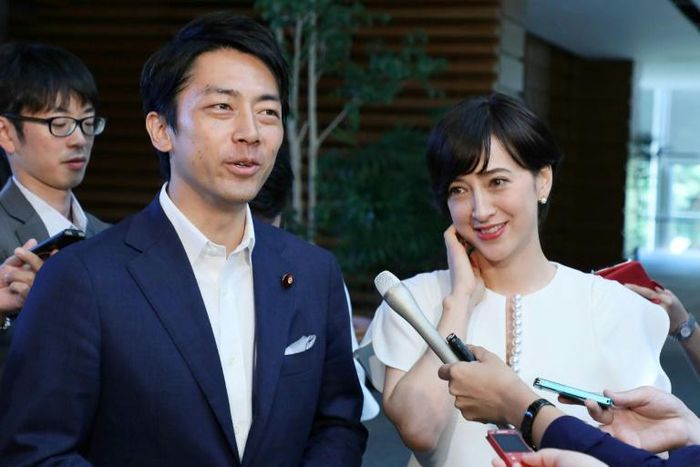 Koizumi said it had been a difficult decision to balance his duties as minister and his desire to be with his newborn