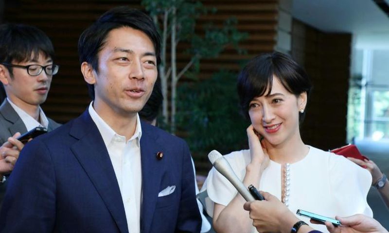 Koizumi said it had been a difficult decision to balance his duties as minister and his desire to be with his newborn