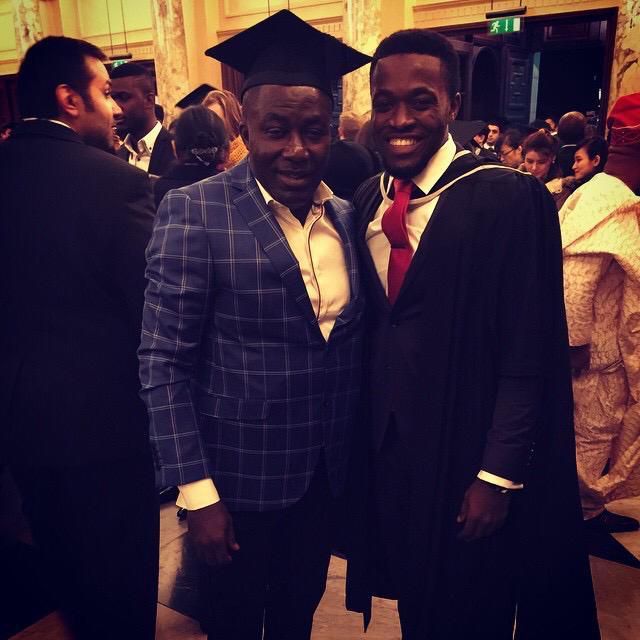Meet Osei Kwame Despite's son