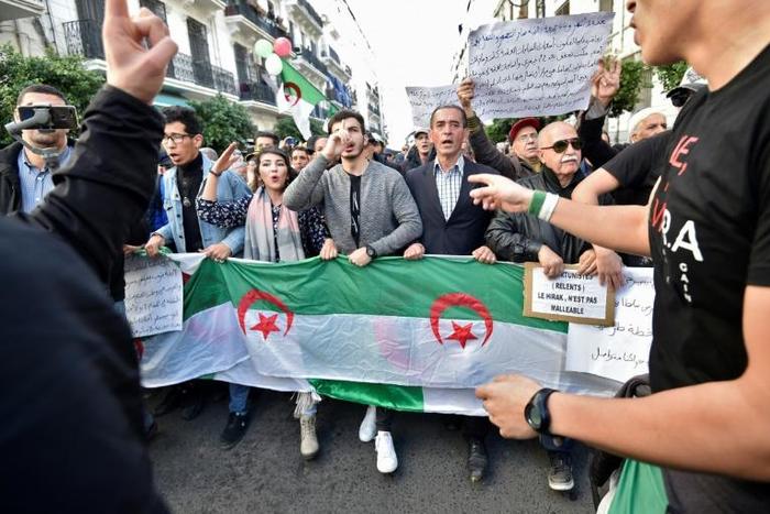 The Hirak movement has staged anti-government rallies in Algiers and other cities every week since February