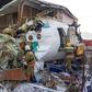 The plane lost altitude and crashed into a building
