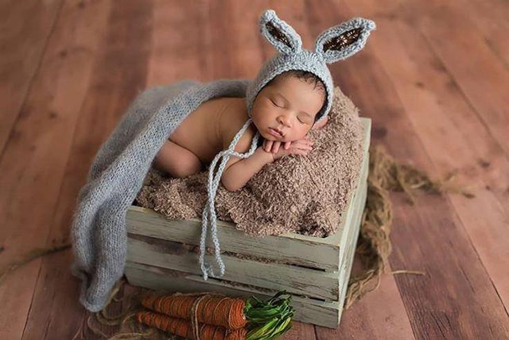 Kafui Danku's adorable son