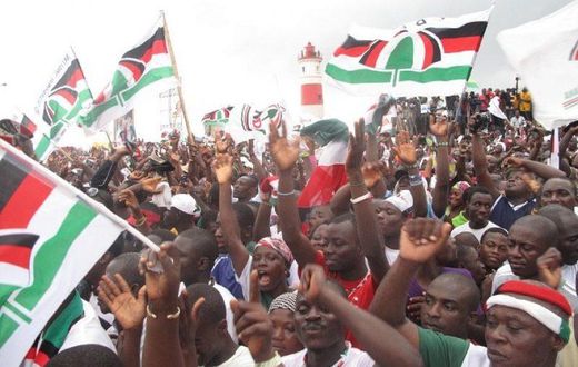 NDC supporters