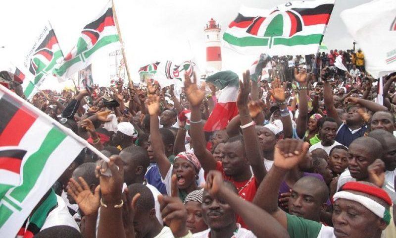 NDC supporters
