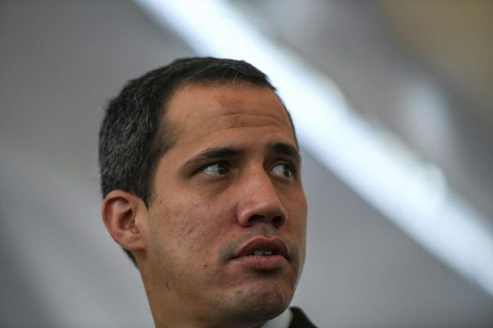 Venezuelan opposition leader and self-proclaimed acting president Juan Guaido says sanctions are an effective form of pressure against the regime of President Nicolas Maduro