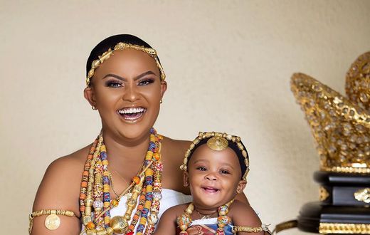 Nana Ama McBrown and Maxin
