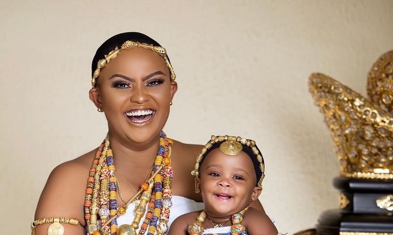 Nana Ama McBrown and Maxin