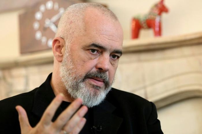 "We are not on this path because (of) the French or the Germans... but because it is the only reasonable path for the future of our children and for the future of this country," Rama said