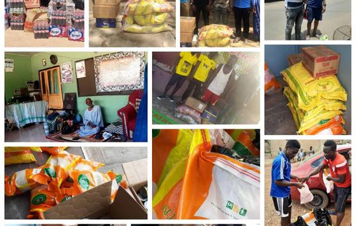 Kasim Nuhu's donation