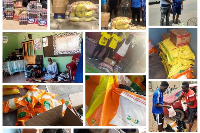 Kasim Nuhu's donation