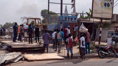 No Christmas for East Legon squatters; ADMA demolishes their homes and shops