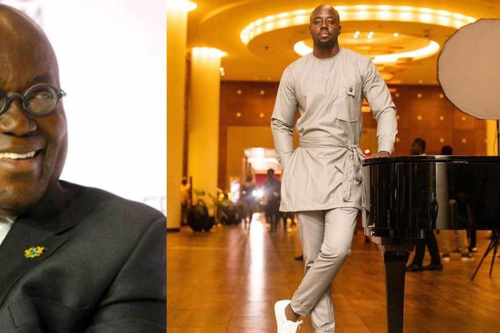 Ian Wordi and President Akufo-Addo