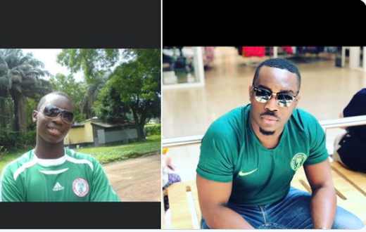 "I was poor not ugly" – Man shares his incredible transformation after getting rich