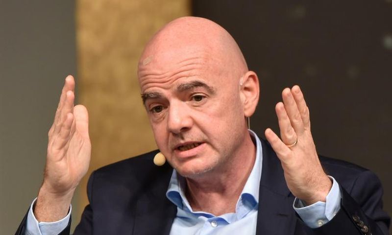 Fixture warning - FIFA president Gianni Infantino