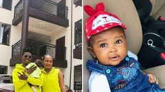 Strongman shows off daughter