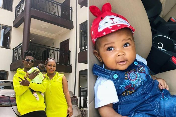 Strongman shows off daughter