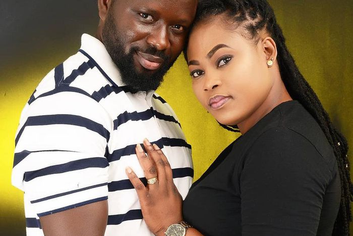 Joyce Blessing and her husband Dave Joy