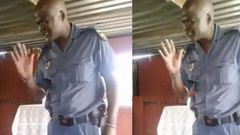 Police officer prays to seek God's permission to arrest pastor over lockdown violation (video)