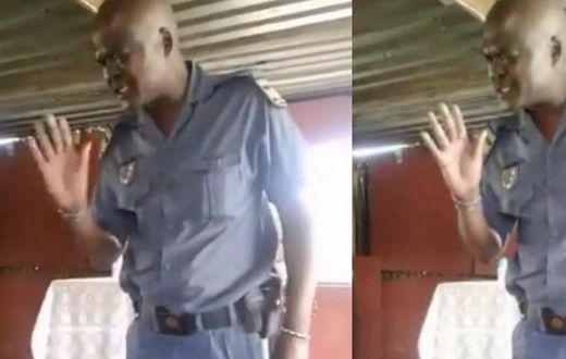 Police officer prays to seek God's permission to arrest pastor over lockdown violation (video)