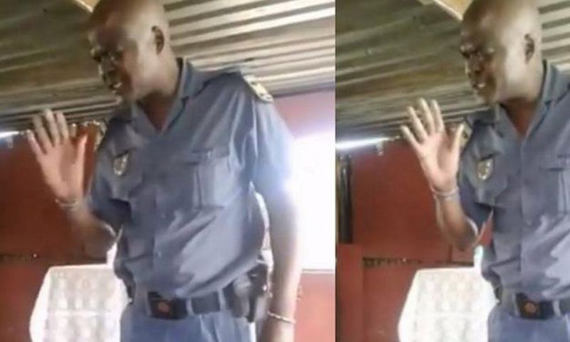 Police officer prays to seek God's permission to arrest pastor over lockdown violation (video)