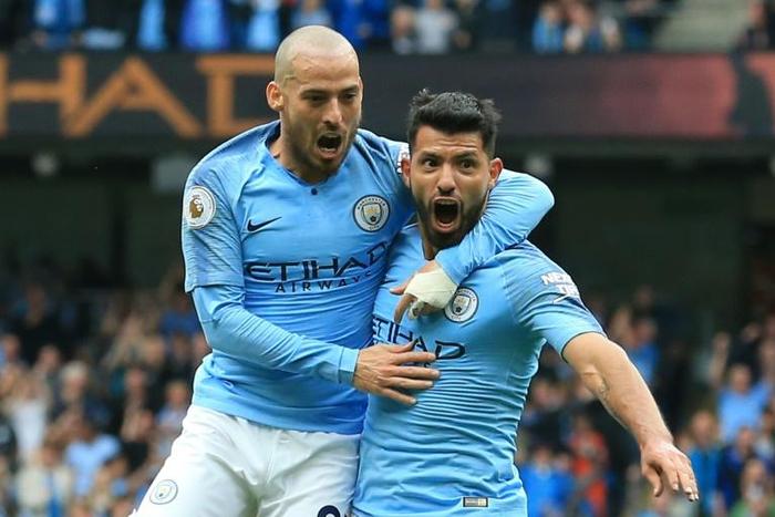 Manchester City's Sergio Aguero (right) and David Silva have played a huge role in the club's rise