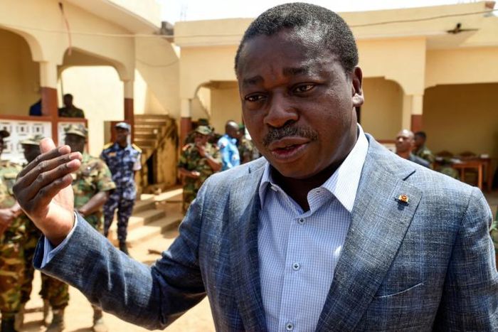 Faure Gnassingbe took over as president in 2005 after the death of his father Gnassingbe Eyadema, who ruled for 38 years after seizing power in a coup