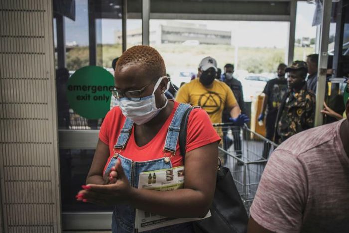 South Africa's President Cyril Ramaphosa announced a 21-day military-patrolled lockdown would be enforced from Thursday