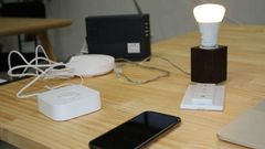 Single woman creates a light bulb that turns on automatically whenever couples break up