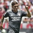 River Plate's Juan Fernando Quintero