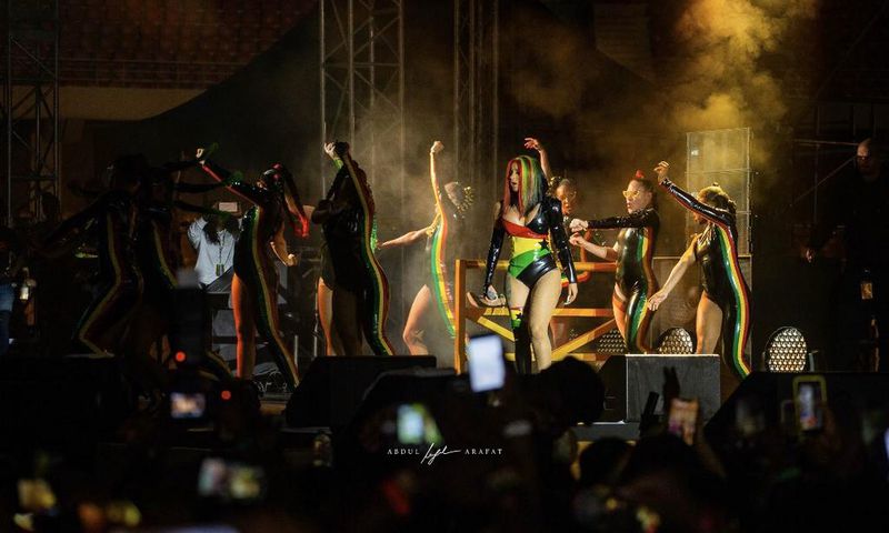 Cardi B in Ghana (Photo: Abdul Arafat)