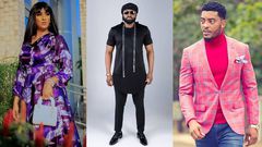 Juliet Ibrahim, Elikem Kumordzie and James Gardiner