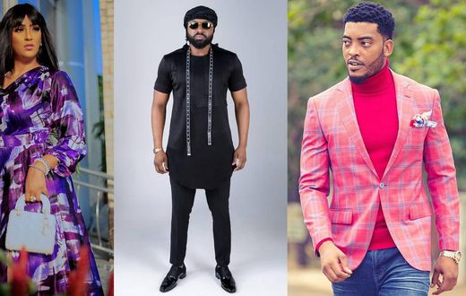 Juliet Ibrahim, Elikem Kumordzie and James Gardiner