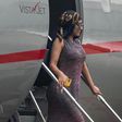 Cardi B lands in Nigeria