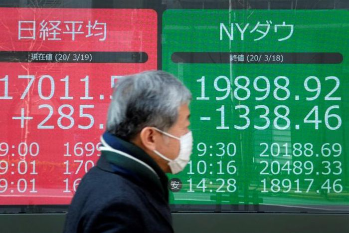 Stocks in Japan bounced after the ECB intervention