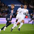 Neymar in action in Paris Saint-Germain's 2-0 win over Lille on Friday