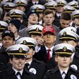 Trump Tells Army-Navy Athletes Relaxed Rules Could Help Them Go Pro