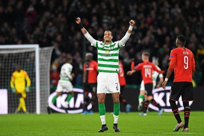 Christopher Jullien scored the only goal as Celtic beat Rangers 1-0 in the Scottish League Cup final