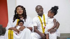 Odartey Lamptey and wife welcome baby boy